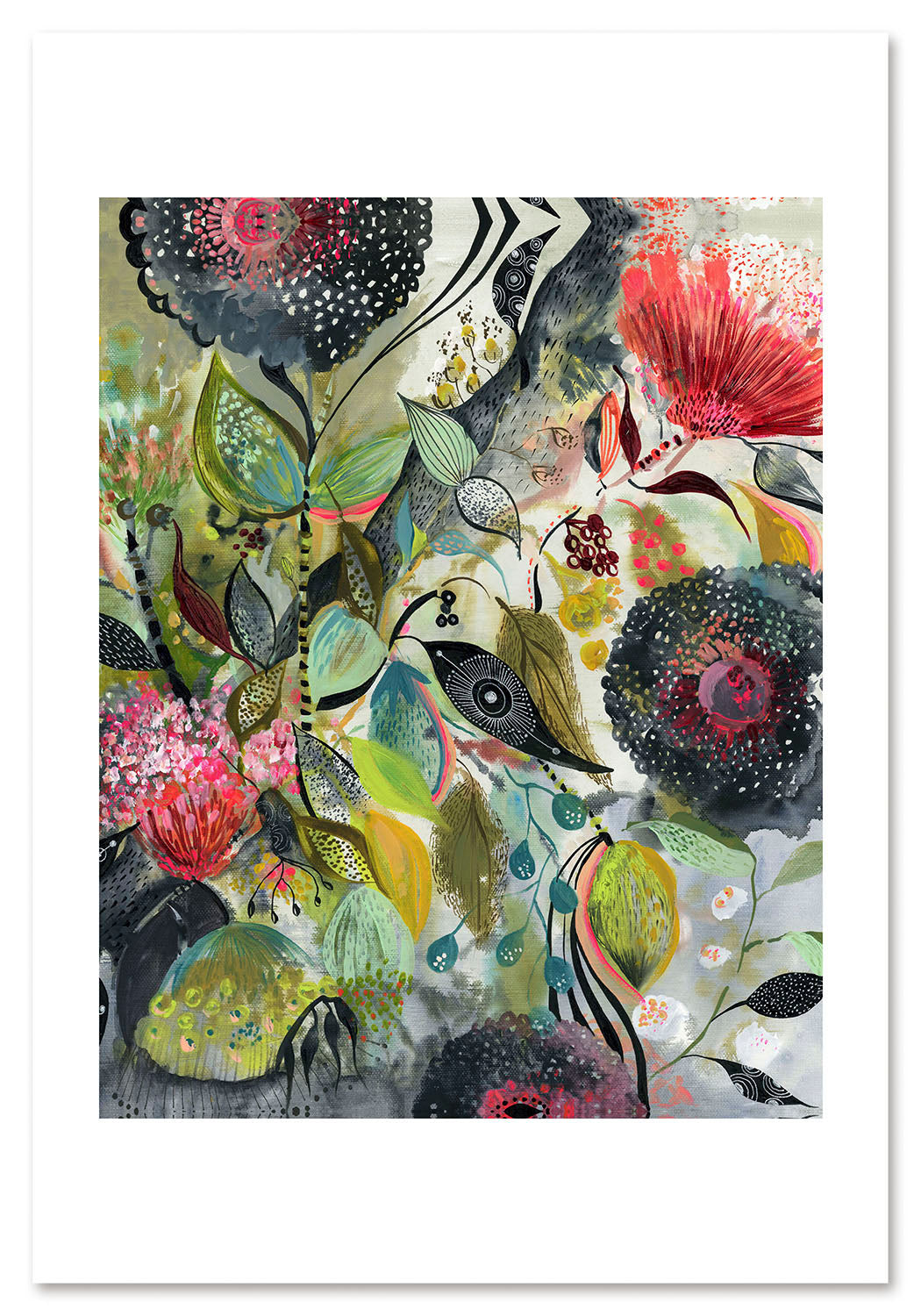 Night Garden Art Print